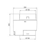 Kondensāta ūdens savācējs KLIK, D150mm, U8000 - Image 5