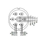 Solāro kabeļu blīvējums 3.5-39 mm, pārejai caur membrānu, FOTOPORT S, U6006S - Image 3