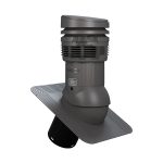 Ventilācijas izvads E04E, D125, ar elektrisko ventilatoru Eco, Standard EVO