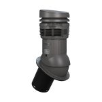 Ventilācijas izvads E12E, D125, ar elektrisko ventilatoru Eco, Normal EVO
