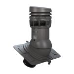 Ventilācijas izvads E23S+, D150, ar elektrisko ventilatoru Standard+, Uniwersal EVO