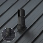 Ventilācijas izvads T02-PP, D150, ar mehānisko ventilatoru, Normal EVO - Image 2