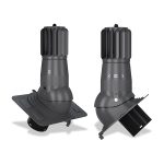 Ventilācijas izvads T03-PP, D150, ar mehānisko ventilatoru, Uniwersal EVO - Image 3