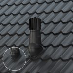 Ventilācijas izvads T04-PP, D150, ar mehānisko ventilatoru, Perfekta EVO - Image 2